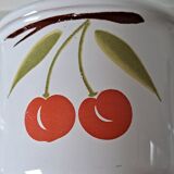 Rillette pots cherry decor