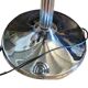 G. frattini for relco vintage chrome floor lamp with glass stems