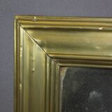 Bistro Mirror in Brass XIX