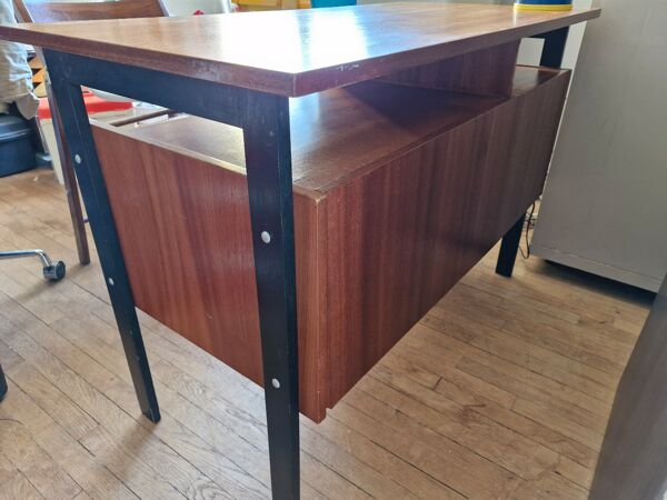 Bureau moderniste teck 1950,60