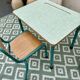 Bureau enfant Formica avec chaise