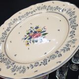 5 floral plates