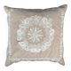 Coussin Pierre Frey Paris 40x40 laine brodée – garnissage plumes