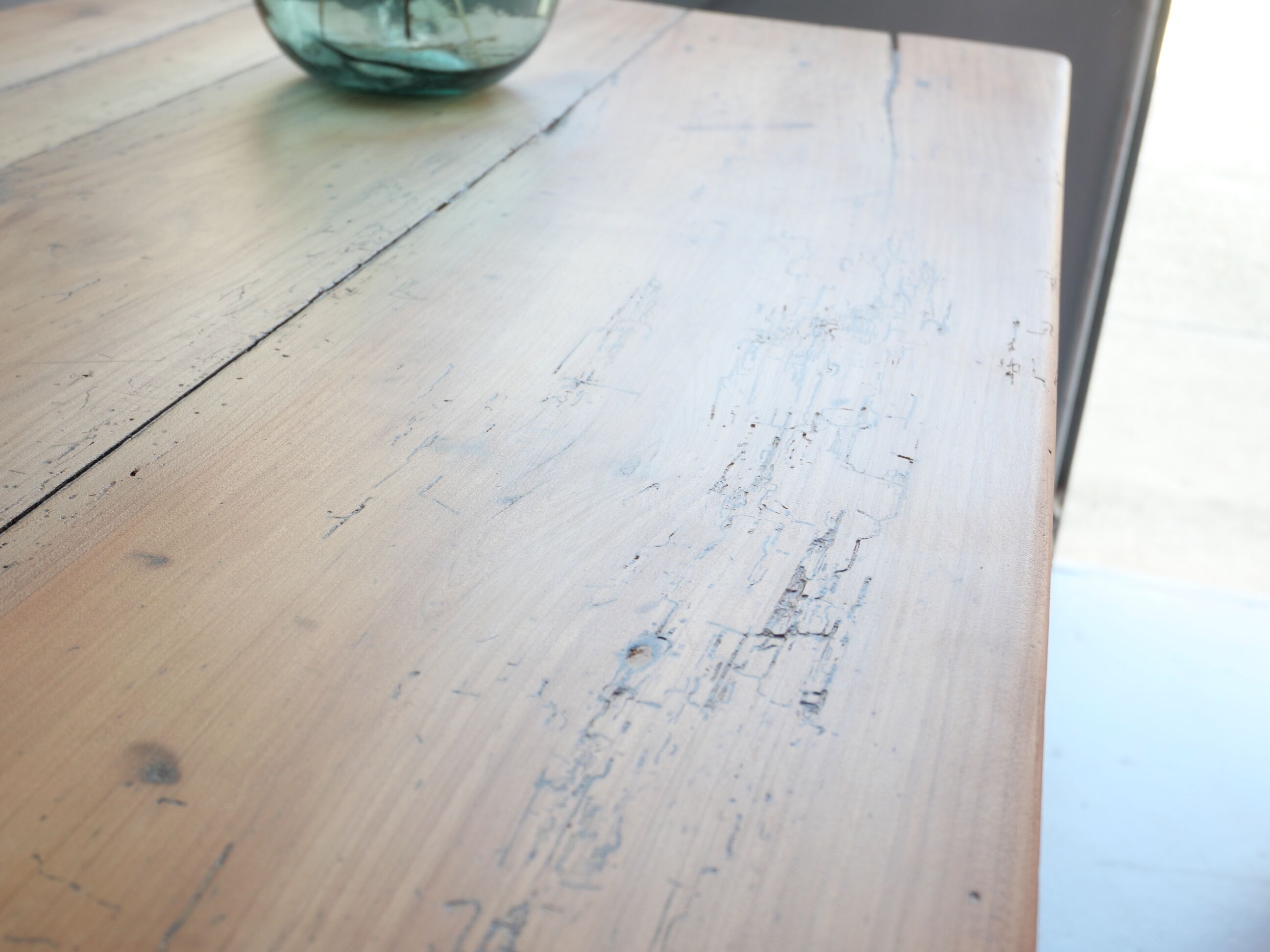 Very old farmhouse table