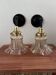 Appliques murales en verre vintage