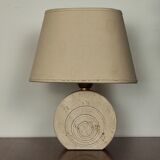 Italian travertine lamp