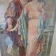 Duo d'estampes sur le thème de l'amour, début du siècle