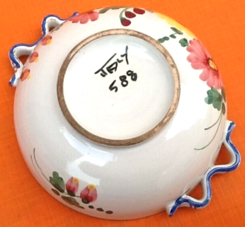 1960s Cup / Bowl Ceramic floral decoration