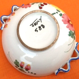 1960s Cup / Bowl Ceramic floral decoration