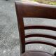 Set of 17 bistro chairs