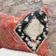 Vintage Berber wool cushion cover: Moroccan Kilim cushion
