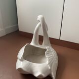 Cache pot cygnes vintage