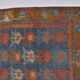 Tapis de couloir Oushak à motif géométrique, référence 2540