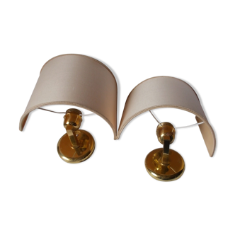 Pair of vintage wall sconces