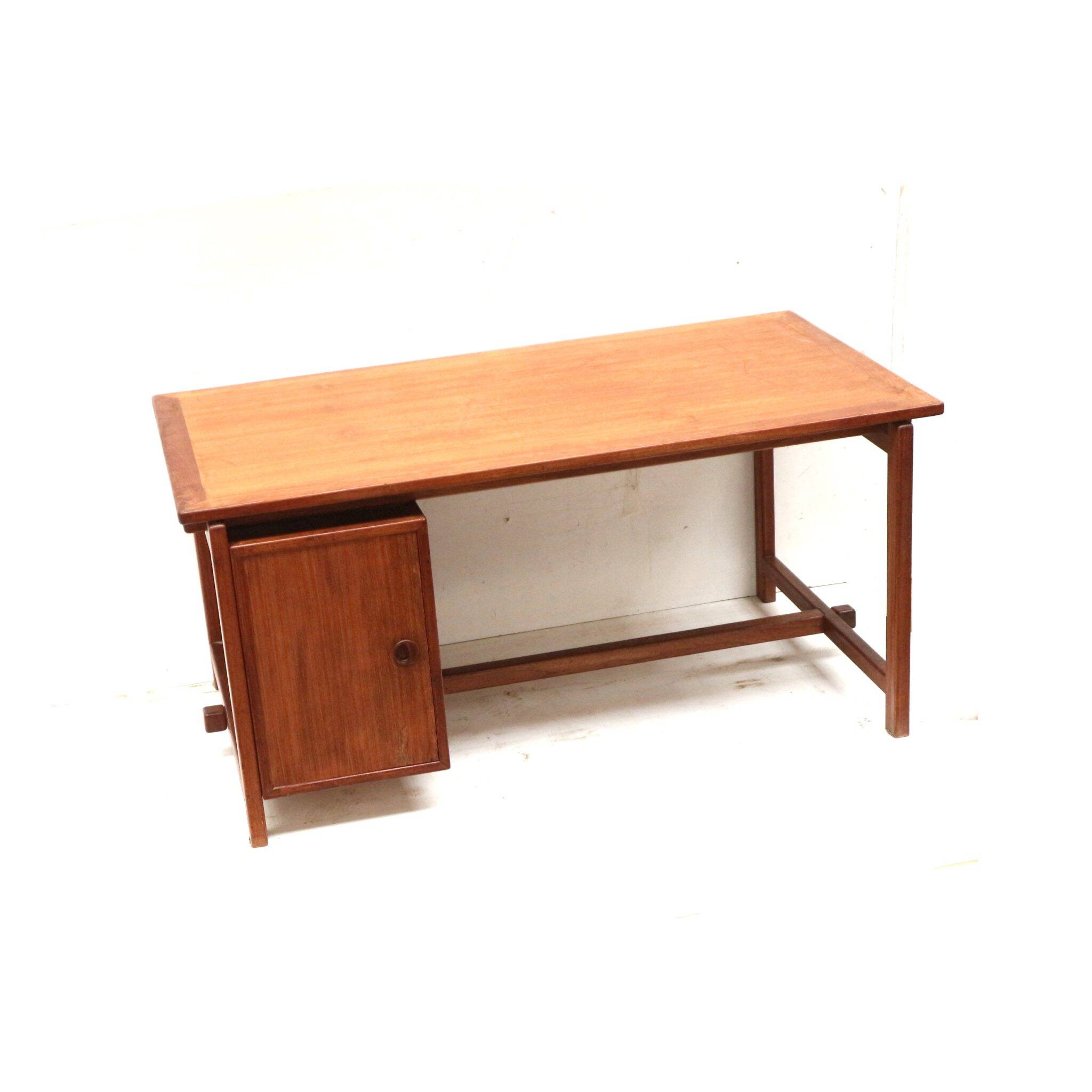 Danish design large vintage executive desk made in the 1960s