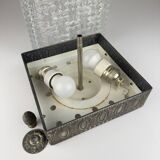 Vintage Crystal Ceiling Lamp, Italy, 1960s