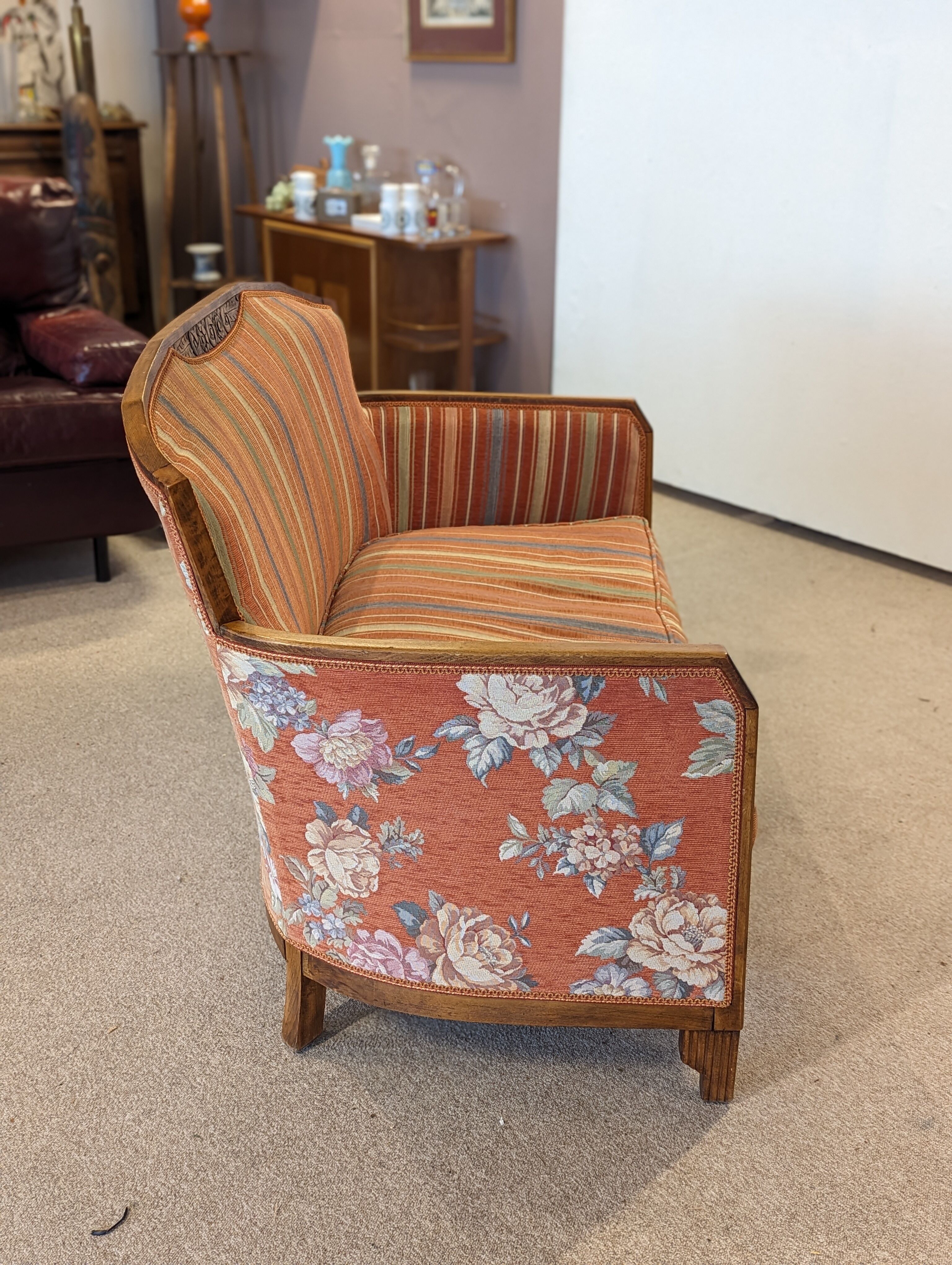 Sofa bench 2 places 40s