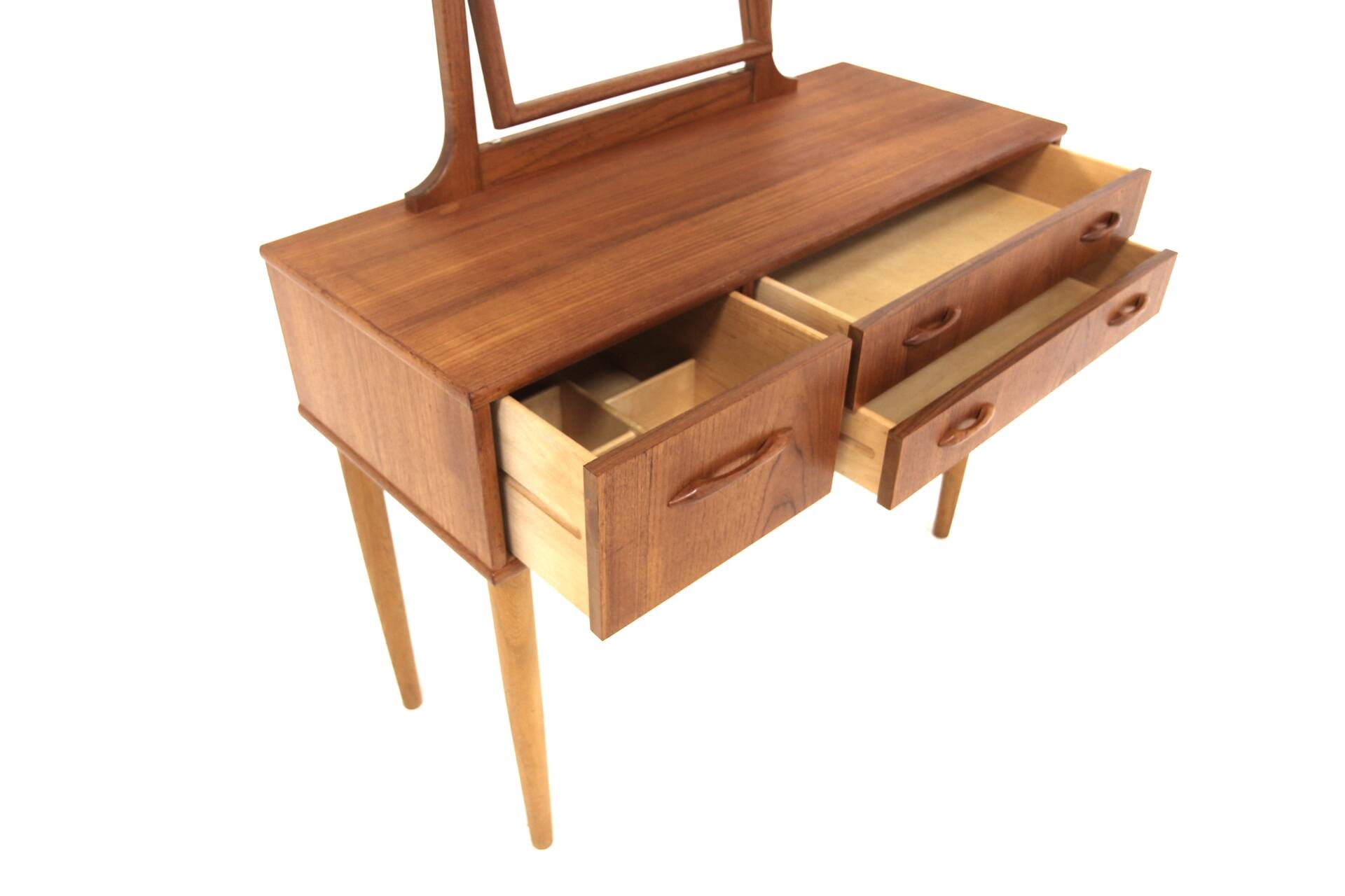 Coiffeuse scandinave en teck, Suède, 1960