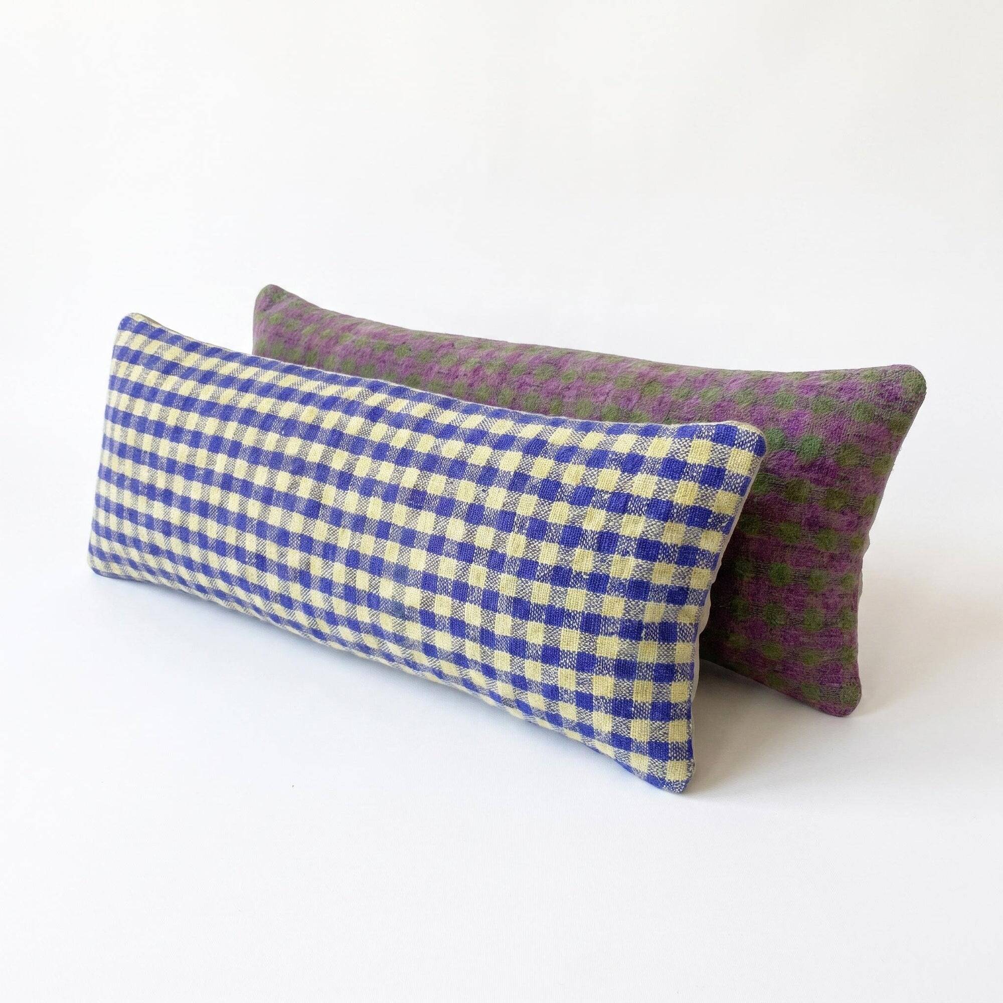 Set of 2 vintage kilim cushion covers 41x122 cm