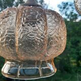 Amber glass suspensions 1970 lot of 2