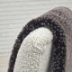 1970s, Scandinavian design, high-backed rocking chair, reupholstered.
