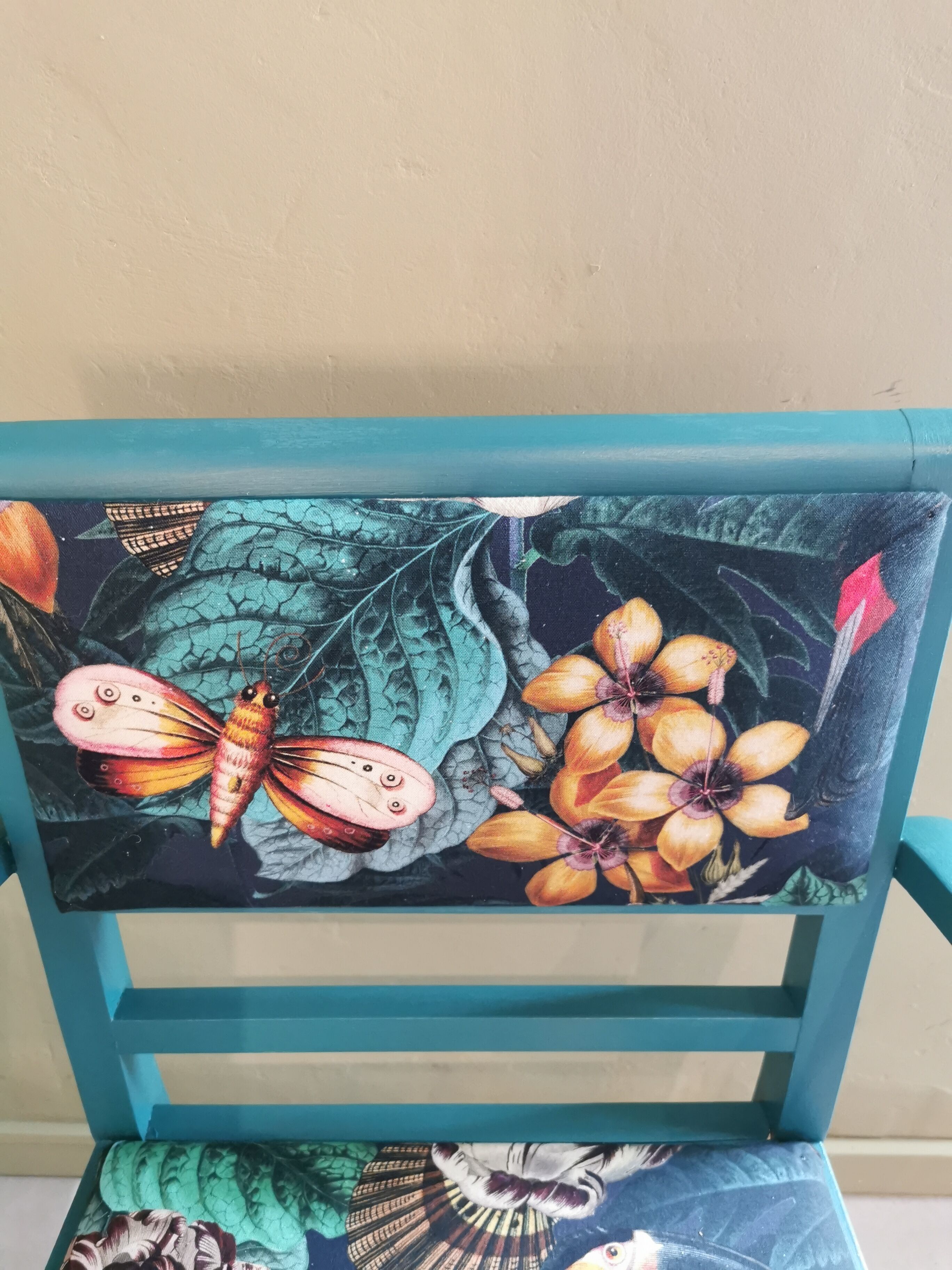 Pair of vintage armchairs refurbished