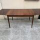 Scandinavian table with teak extensions house Lübke 1960