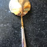 Old spoon silver metal