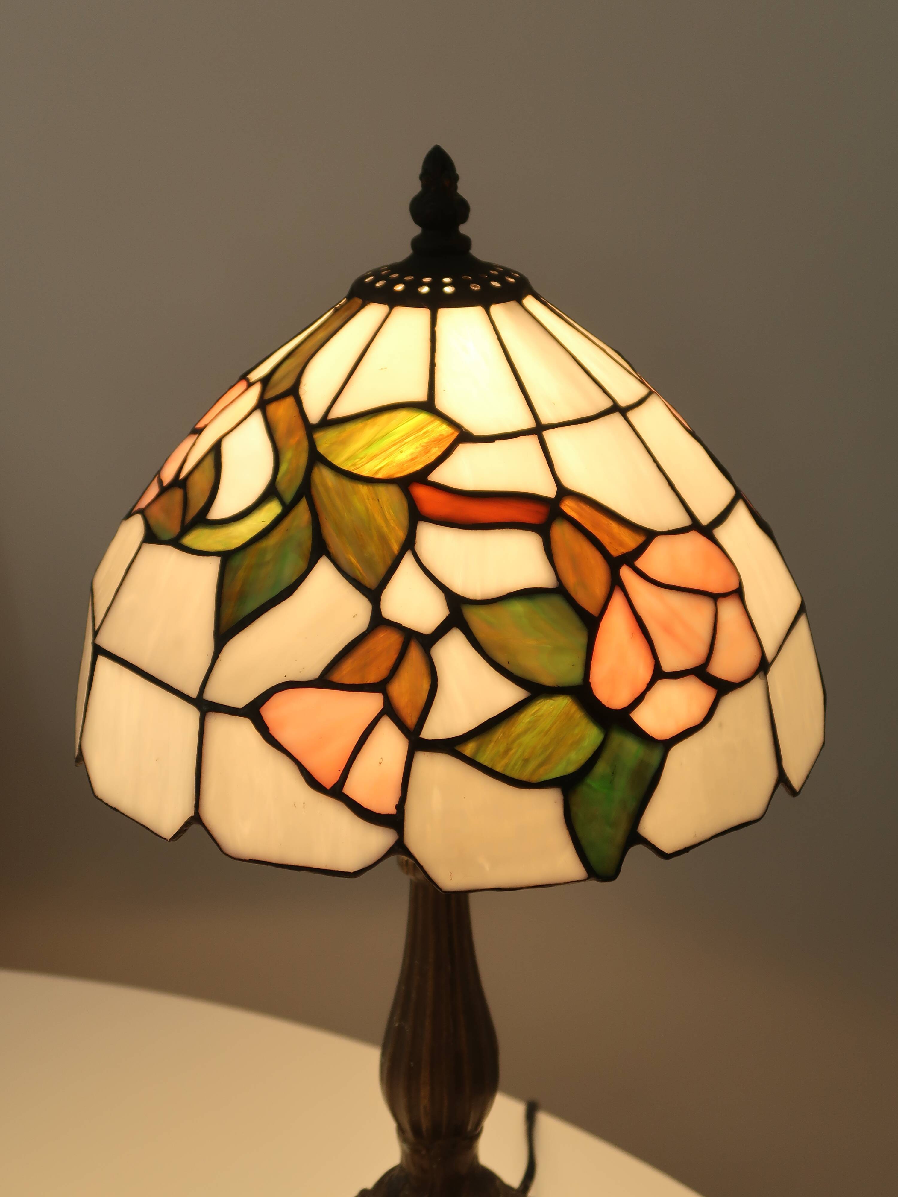 Pink Tiffany lamp