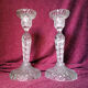 Pair of candlesticks way Crystal