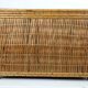 Coffee table or Chest in wicker, bamboo and wood of the 1960s Louis Sognot