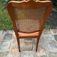 Caned chairs in Louis XV style