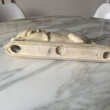 Fontinelle crackled ceramic walking lion