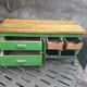 Old workbench industrial
