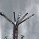 Vintage chrome coat rack