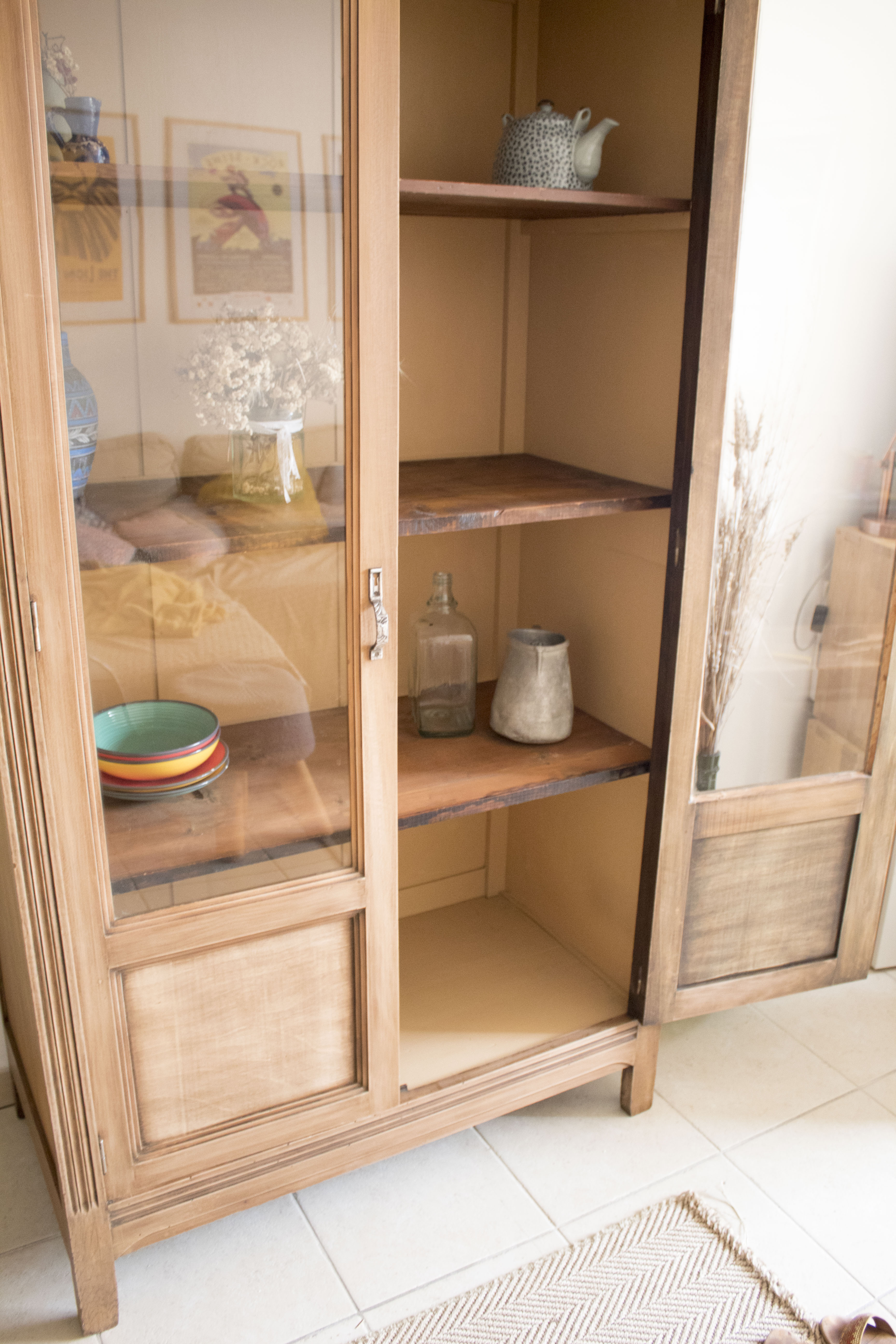 Parisian glazed wardrobe