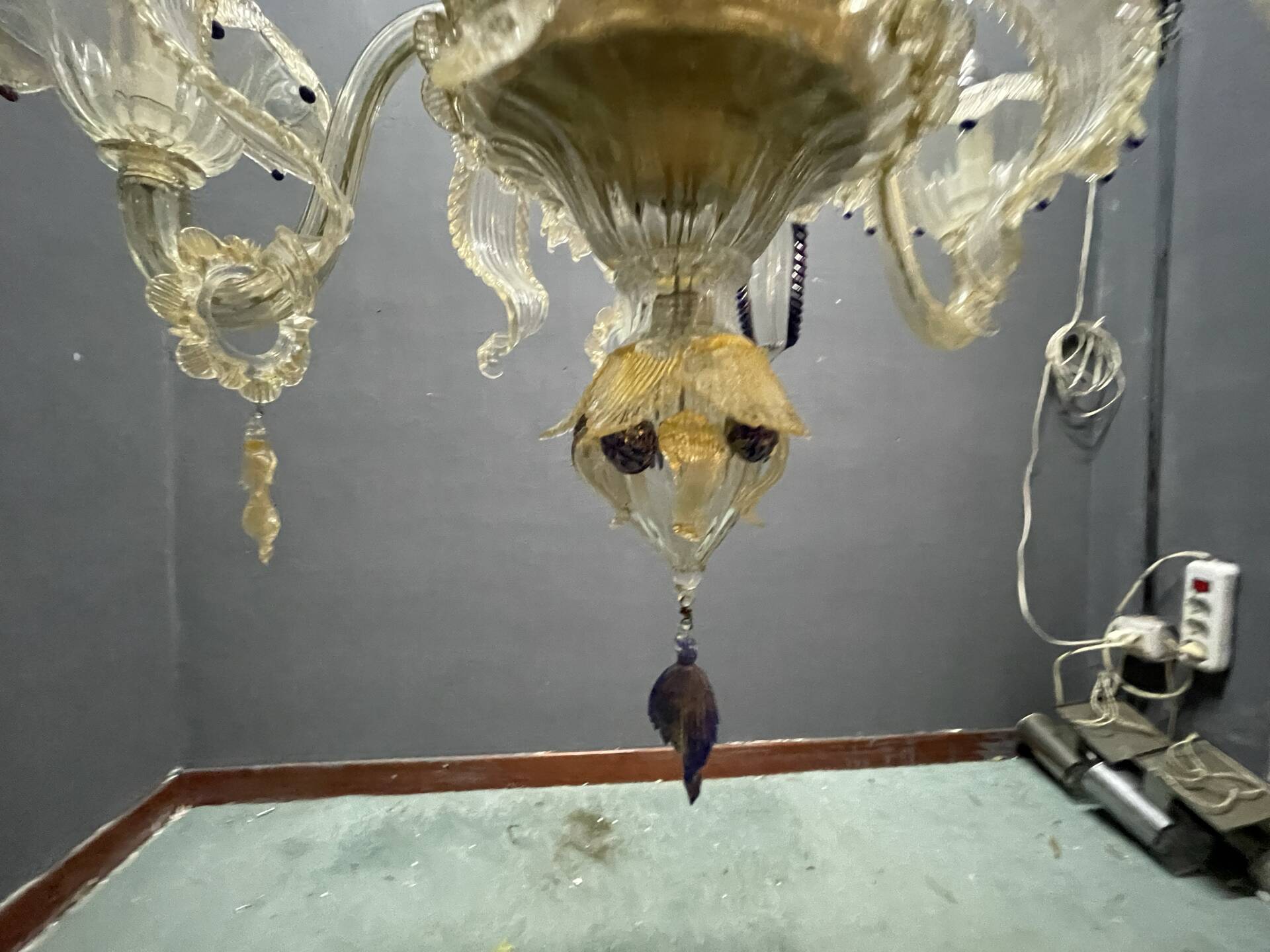 Venetian Murano Glass Chandelier 1960’s 