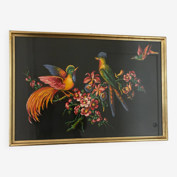 bird paintings 1950
