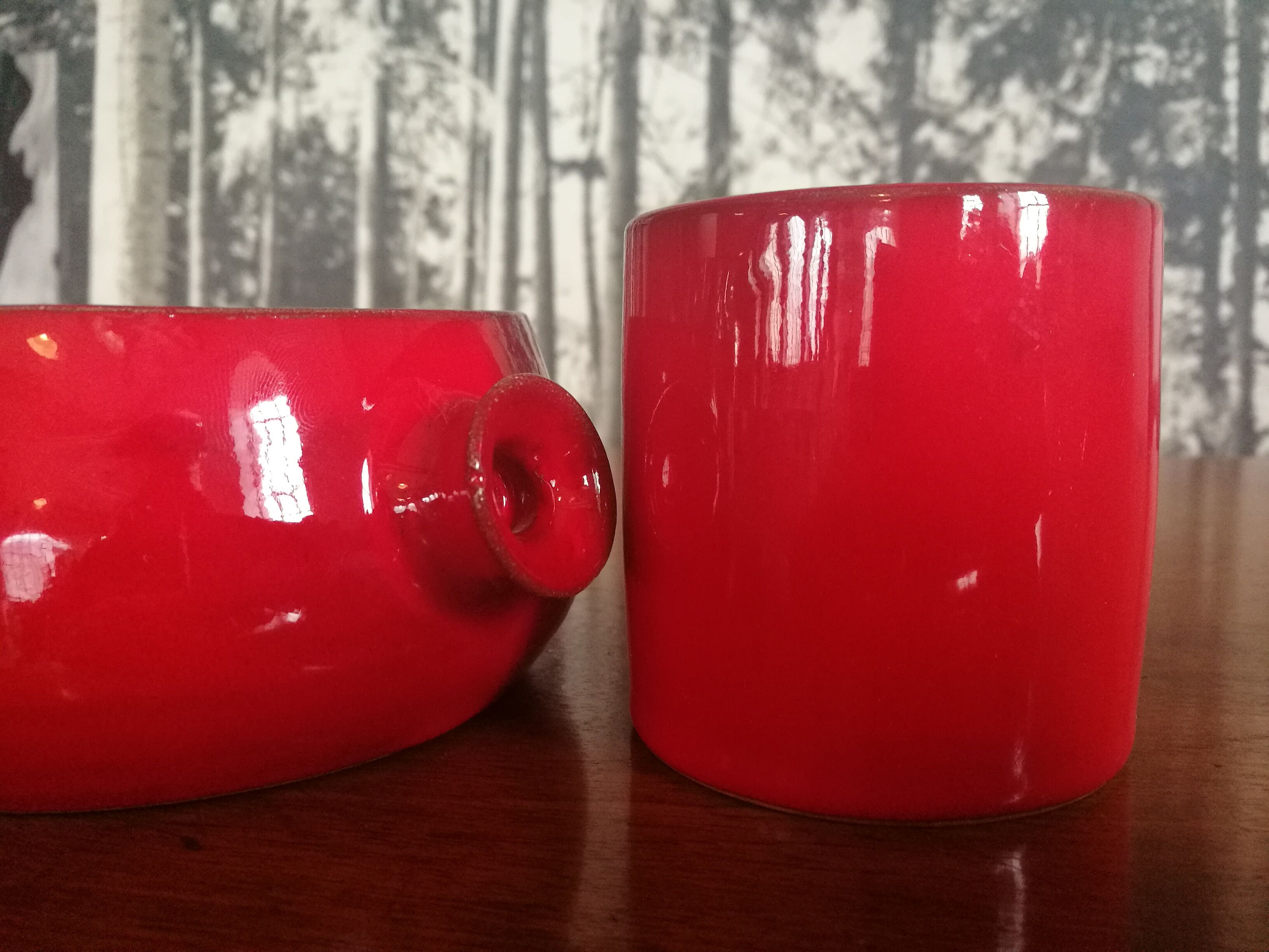 Lidpot and Cup Grandjean Jourdan Vallauris