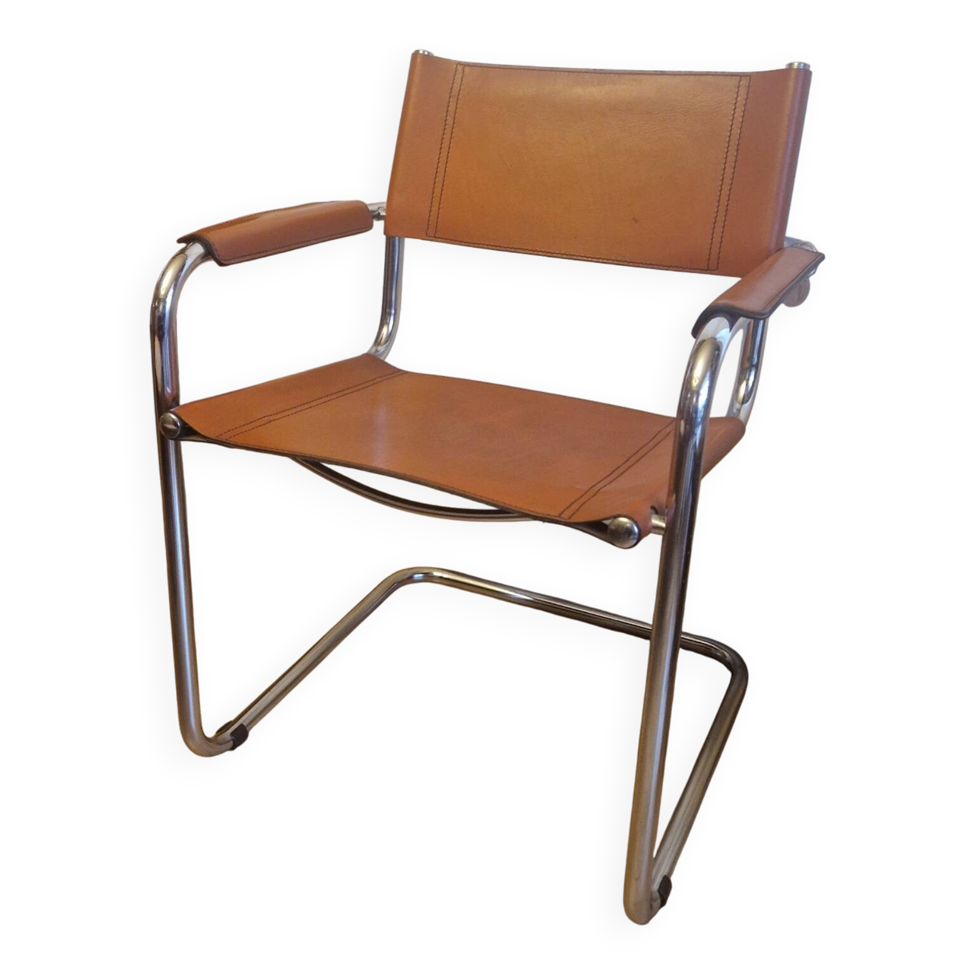 Leather armchair