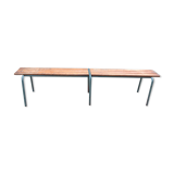 Banc écolier vintage