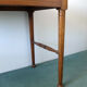 Belgian Art Deco dressing table with marquetry, red marble top, 1920-1930