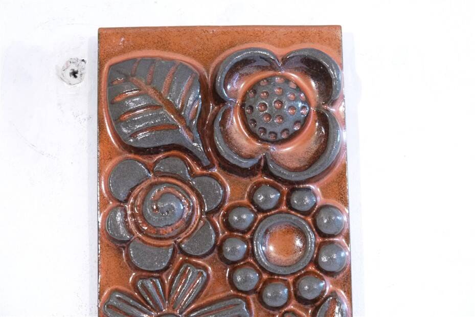 Plaque en ceramique de Berit Ternell, Suede 1960