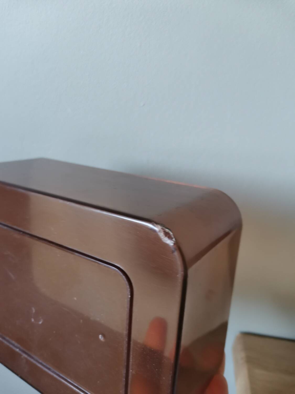 Vintage Terraillon beige plastic scale from the 70s