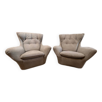 Pair of Steiner armchairs