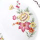 8 assiettes plates KG Lunéville