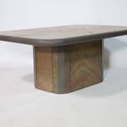 Brutalist Stone Coffee Table Paul Kingma 1970s 1980s