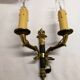 Pair Of Brass Sconces