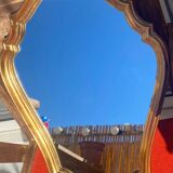 Louis XV rocaille shell mirror