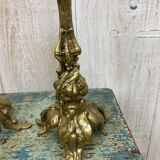 Pair of antique candle holders